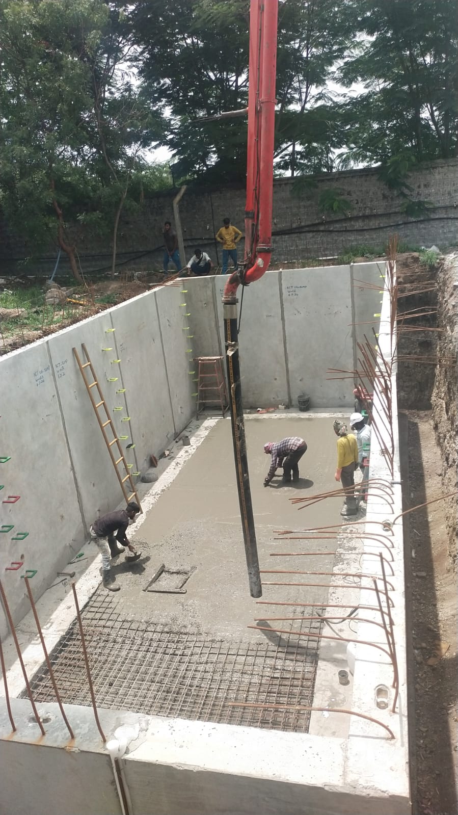 Site Assembled RCC Tank Production