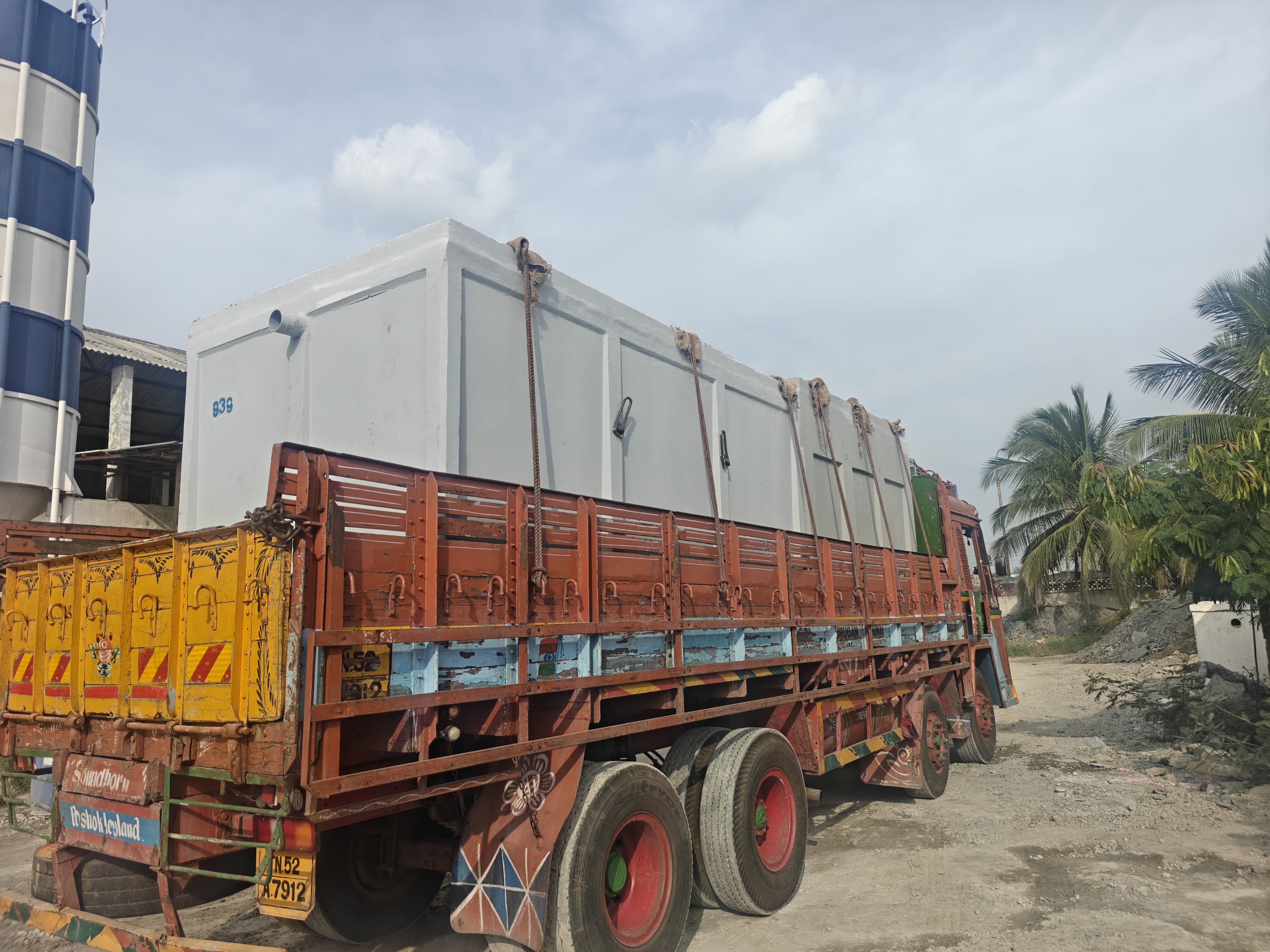 Precast RCC Tank Production